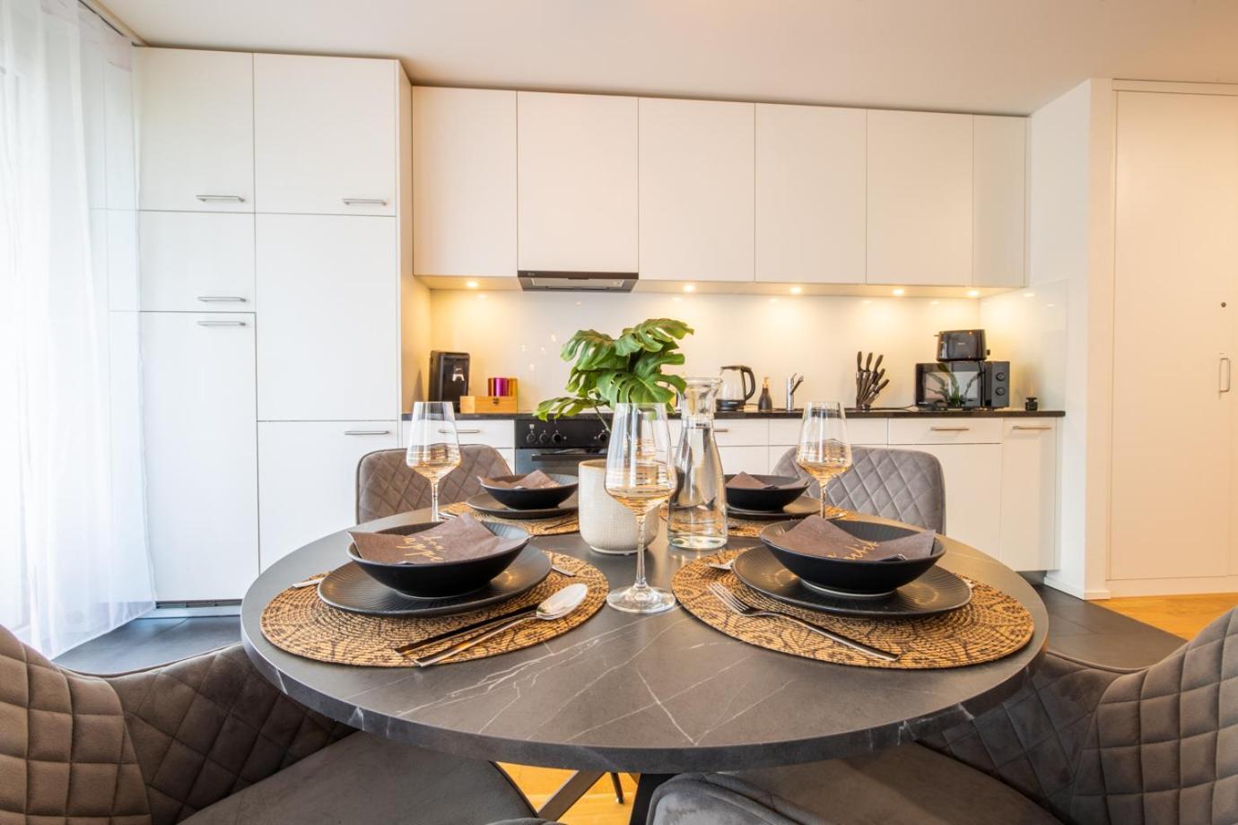 Special Einstein Iiv Apartment, Messe Kleinbasel 10-Star Luaran gambar
