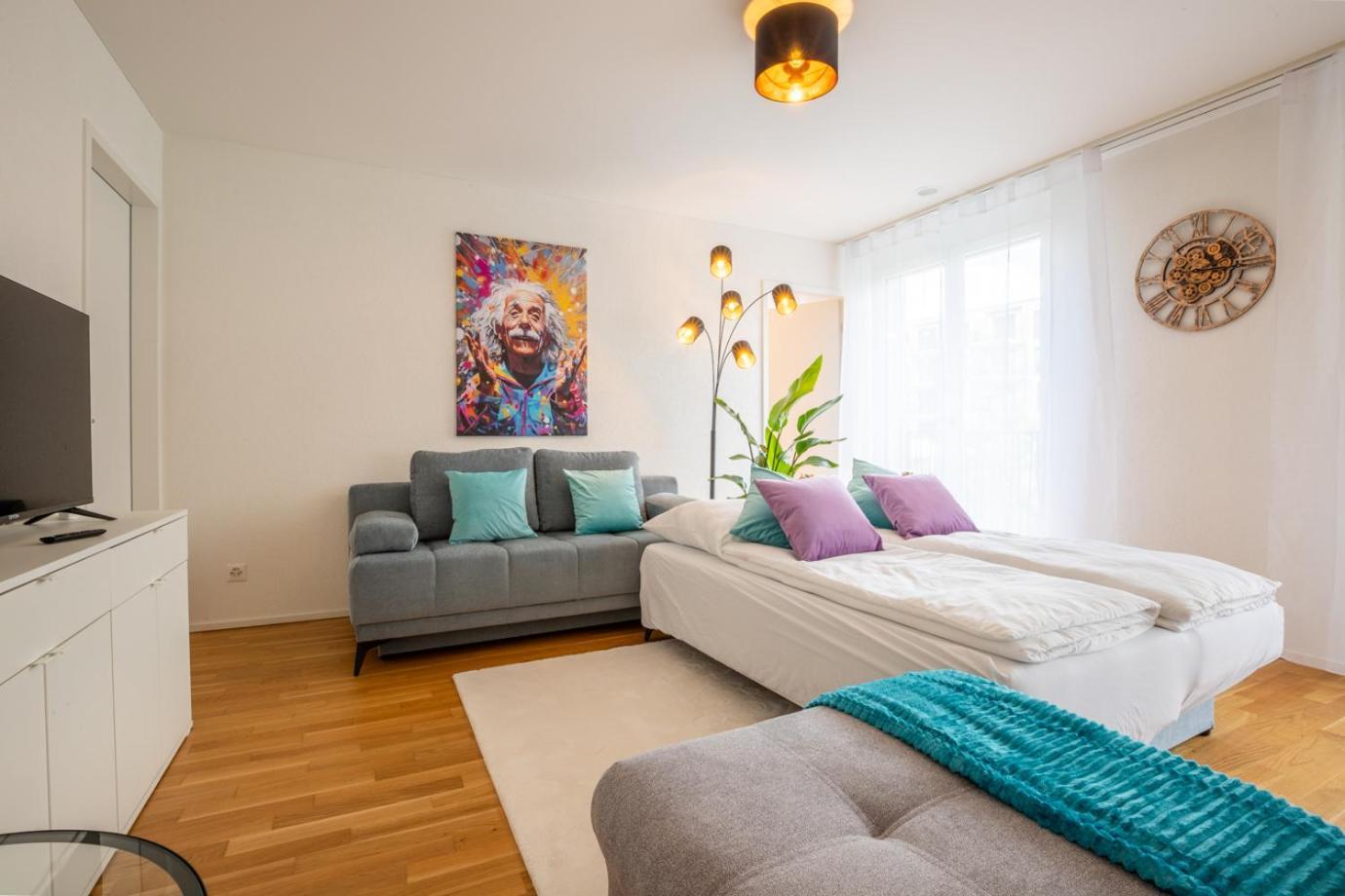 Special Einstein Iiv Apartment, Messe Kleinbasel 10-Star Luaran gambar